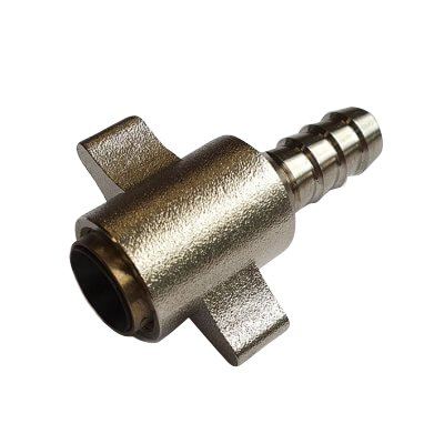 3/8 wartel met rechte tule voor 8.5 mm 