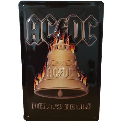 ACDC hell's Bells reclamebord