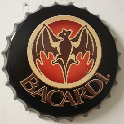 Bacardi dop reclamebord