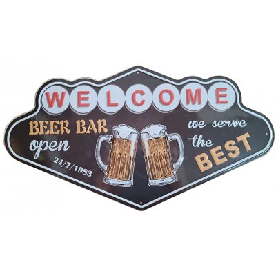 Beer bar reclamebord