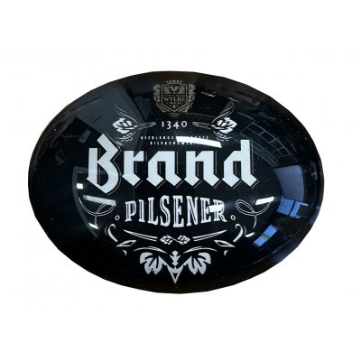 Taplens ovaal Brand bier