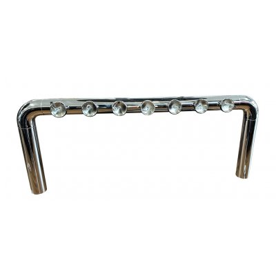 Showroommodel: Tapzuil Rainbow 7 kraans chrome met 69mm lenzen