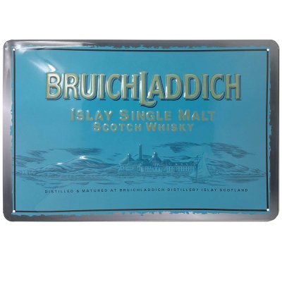 Bruichladdich reclamebord