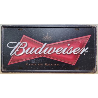 Budweiser kenteken plaat