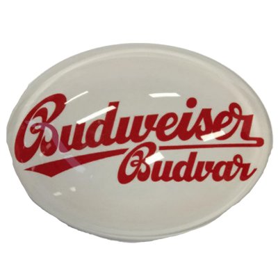 Ovale taplens Budweiser Budvar bol 