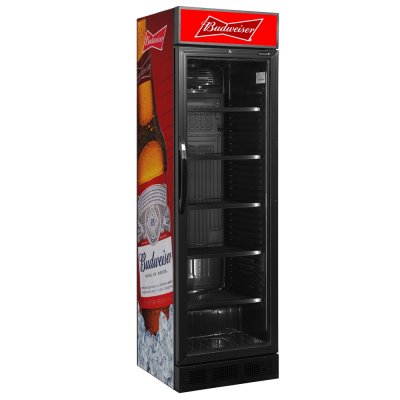 Budweiser glasdeurkoelkast 345 liter