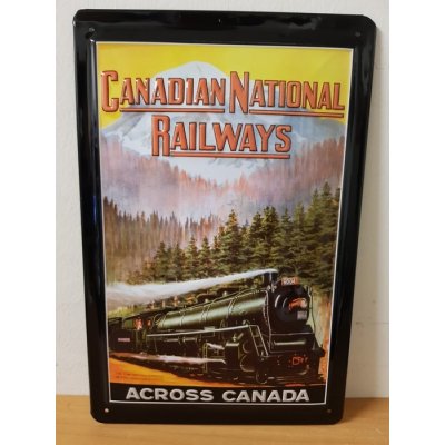 Canadian national railways reclamebord