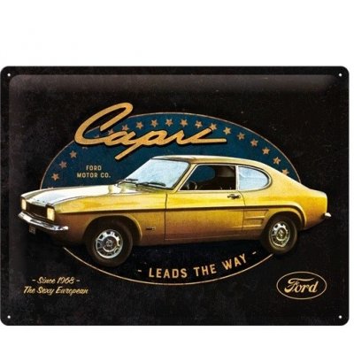 Capri Leads the Way reclamebord