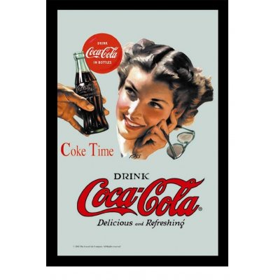 Coca- Cola delicious and refreshing spiegel