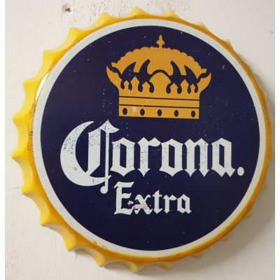 Corona bierdop reclamebord