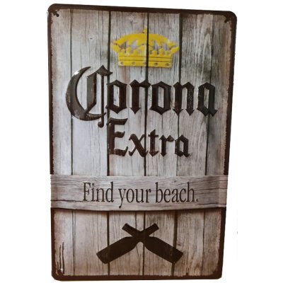 Corona Extra reclamebord