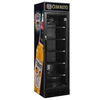 Showroommodel: Cubanisto glasdeurkoelkast 345 liter
