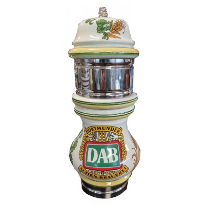 Occasion - DAB bier porseleinen tapzuil