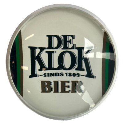 Ronde taplens De Klok 69 mm 