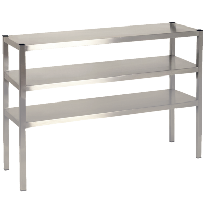 RVS etagere 3 niveau 250 diep