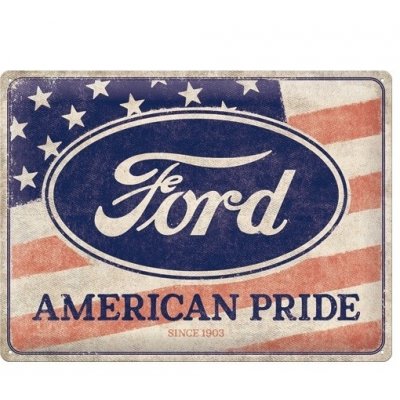 Ford American pride reclamebord