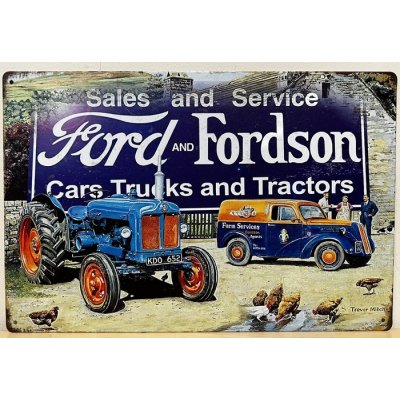 Ford en Fordson reclamebord