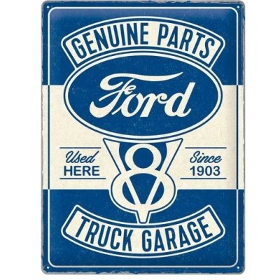 Ford genuine parts reclamebord