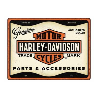 Harley-Davidson - Parts & Accessoires reclamebord