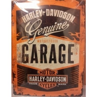 Harley-Davidson genuine garage reclamebord