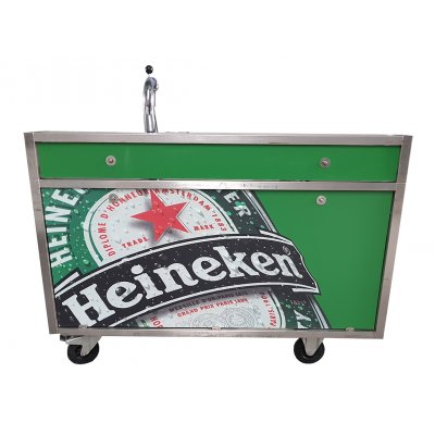 Occasion - Mobiele tap 2 kraans Heineken