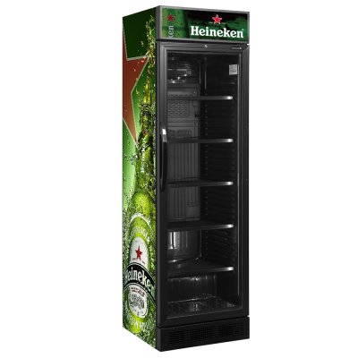 Showroommodel: Heineken Special glasdeurkoelkast 345 liter
