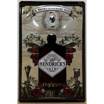 Hendricks Gin reclamebord