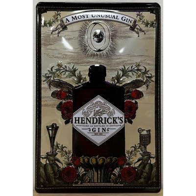 Hendricks Gin reclamebord
