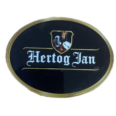 Ovale taplens Hertog Jan plat