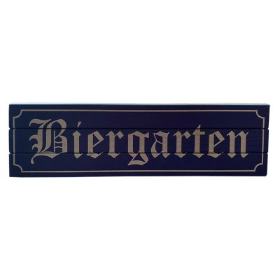 Biergarten pubbord