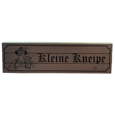 Kleine kneipe pubbord