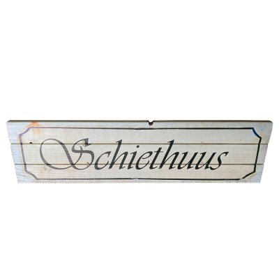 Schiethuus pubbord