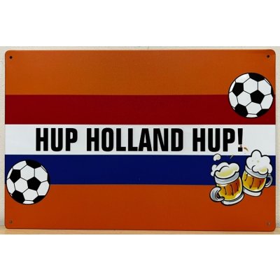 Hup Holland Hup vlag reclamebord
