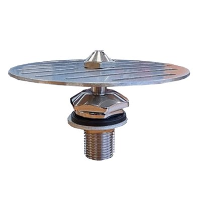 Inbouw glazensproeier rvs 