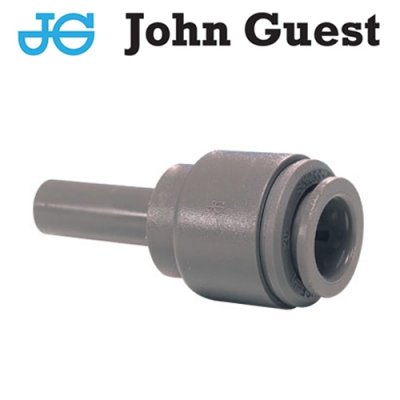 John Guest insteekverbinder 3/8 buiten 5/16 binnen