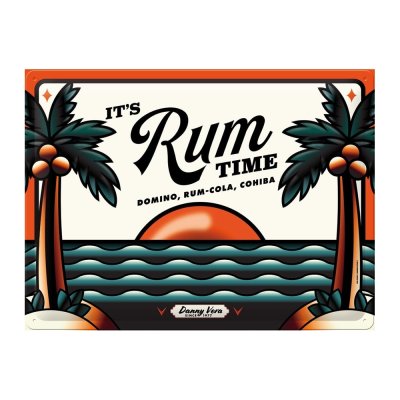 Danny Vera RUM time reclamebord