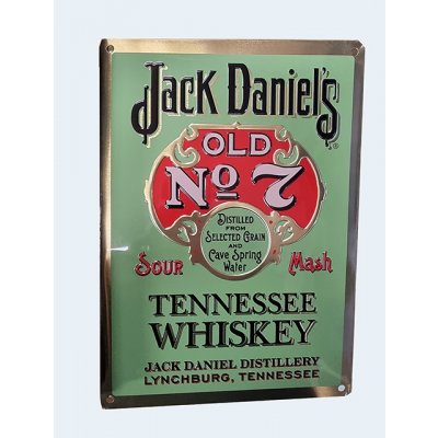 Jack daniel's sour mash reclamebord
