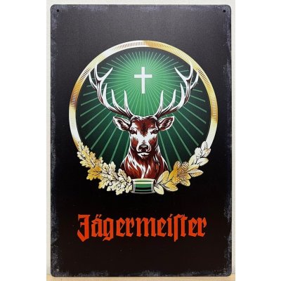 Jagermeister zwart-groen reclamebord
