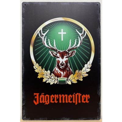 Jagermeister zwart-groen reclamebord