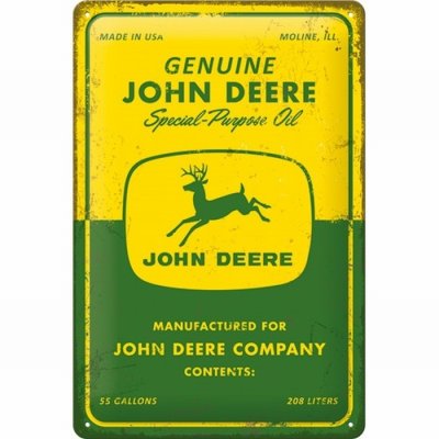 John Deere Genuine reclamebord