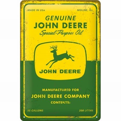 John Deere Genuine reclamebord