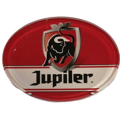 Occasion - Ovale taplens Jupiler plat 