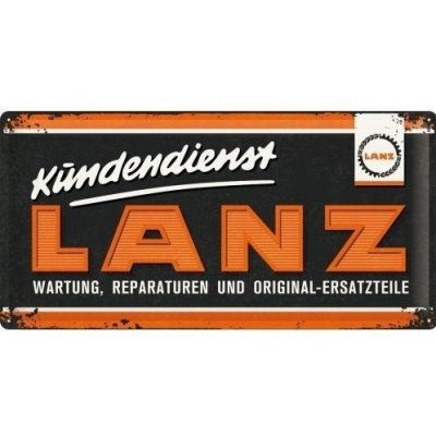 Kündendienst Lanz reclamebord