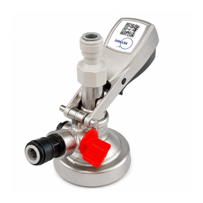 KeyKeg fustkoppeling DSI 2×3/8 John Guest
