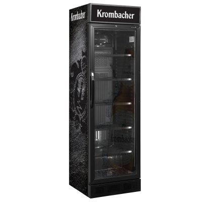 Showroommodel: Krombacher glasdeurkoelkast 345 liter
