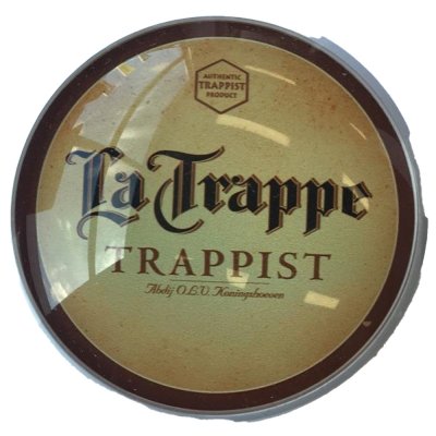 Ronde taplens La Trappe trappist bol 69 mmø