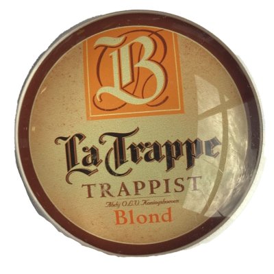 Occasion - Ronde taplens La Trappe trappist Blond bol 69 mmø 