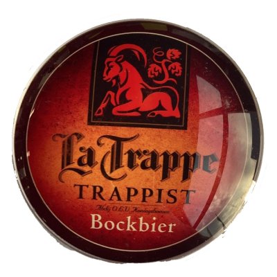 Occasion - Ronde taplens La trappe trappist Bockbier bol 69 mmø 