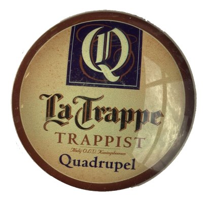 Occasion - Ronde taplens La Trappe trappist Quadrupel bol 69 mmø 