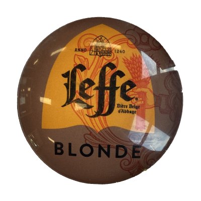 Occasion - Ronde taplens Leffe blonde bol 69 mmø